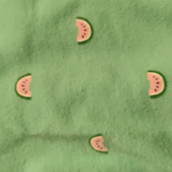 🍉 Cat & Jack Green Watermelon Print Tee – Size M (7/8) - Picture 3 of 3